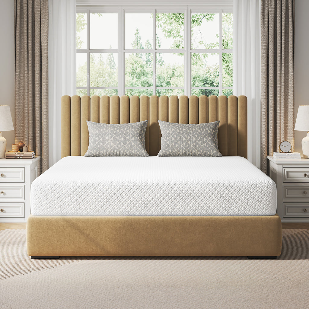 Greenstell Gel Memory Foam Mattress, Breathable & In-Box, Adult