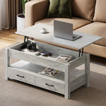 Greenstell Lift Top Coffee Table with 2 Drawers