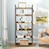 Greenstell Industrial Bookcase for Living Room, Bedroom, and Office, 24" Wide Storage Rack with Open Shelves