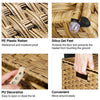 GREENSTELL Storage Basket with Lid, Wicker Basket with Lid, Handwoven Blanket Storage Basket with Handles, Removable Cotton Liner, Metal Frame, Foldable for Bedroom, Laundry Room