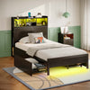 Greenstell Tech-Infused Bed Frame - Minimalist Storage Design Redefining Bedroom Spaces, Adult
