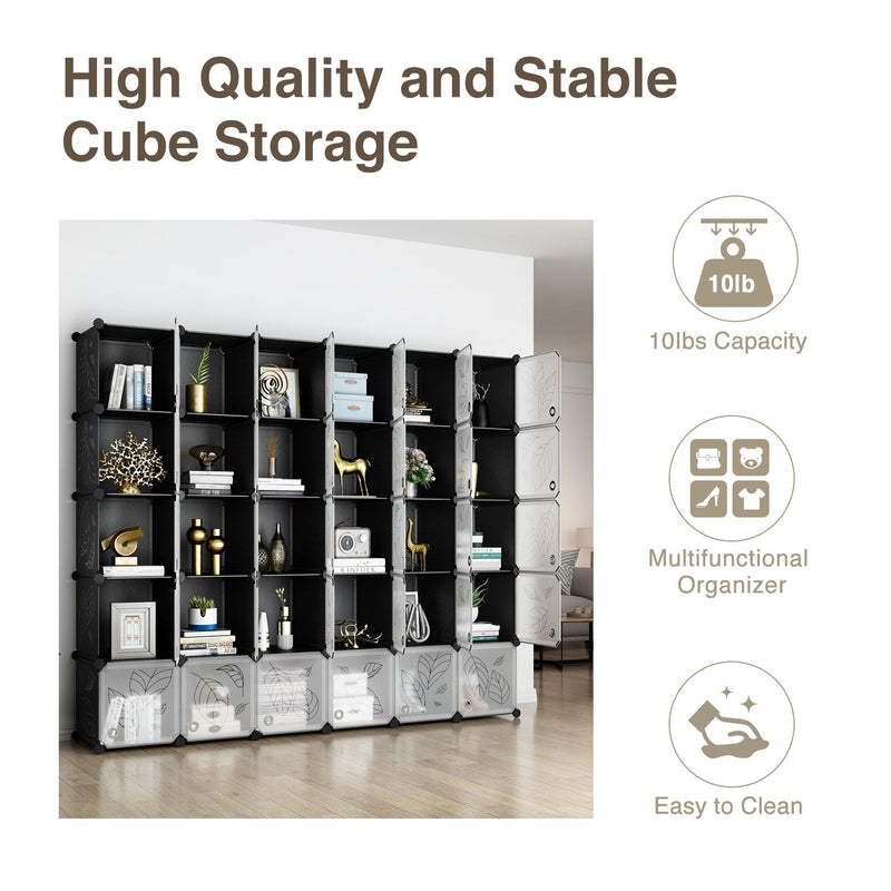 Plastic Cube Storage Cabinet Wardrobes