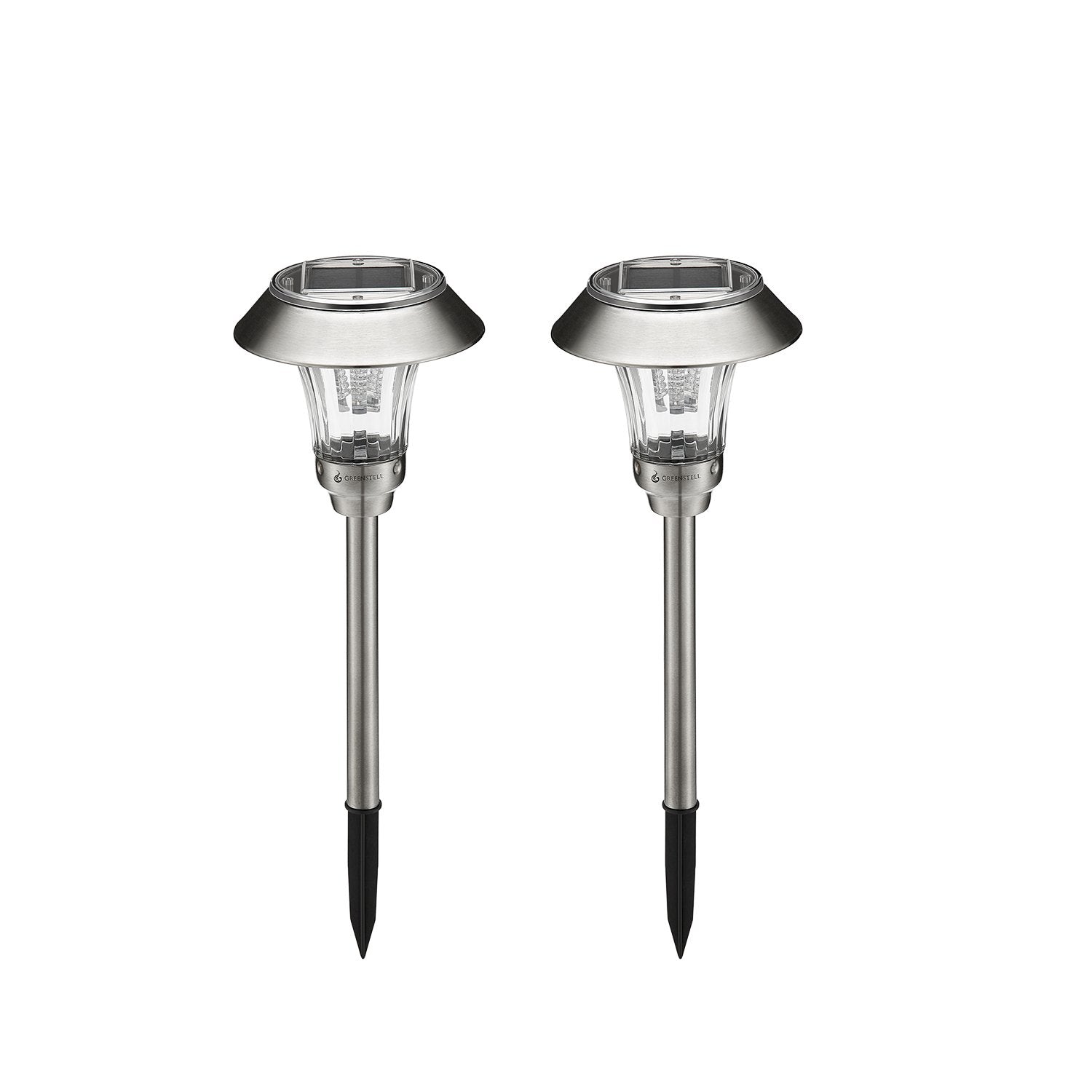 Stainless Steel Outdoor Solar Garden Pathway Light Greenstell