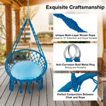 Greenstell Handmade Macrame Swing Chair Hammock Chair Large (40.2*32.7inch)