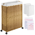 Greenstell Slim 50L Laundry Hamper with 2 Removable Liner Bags & 2 Mesh Bags