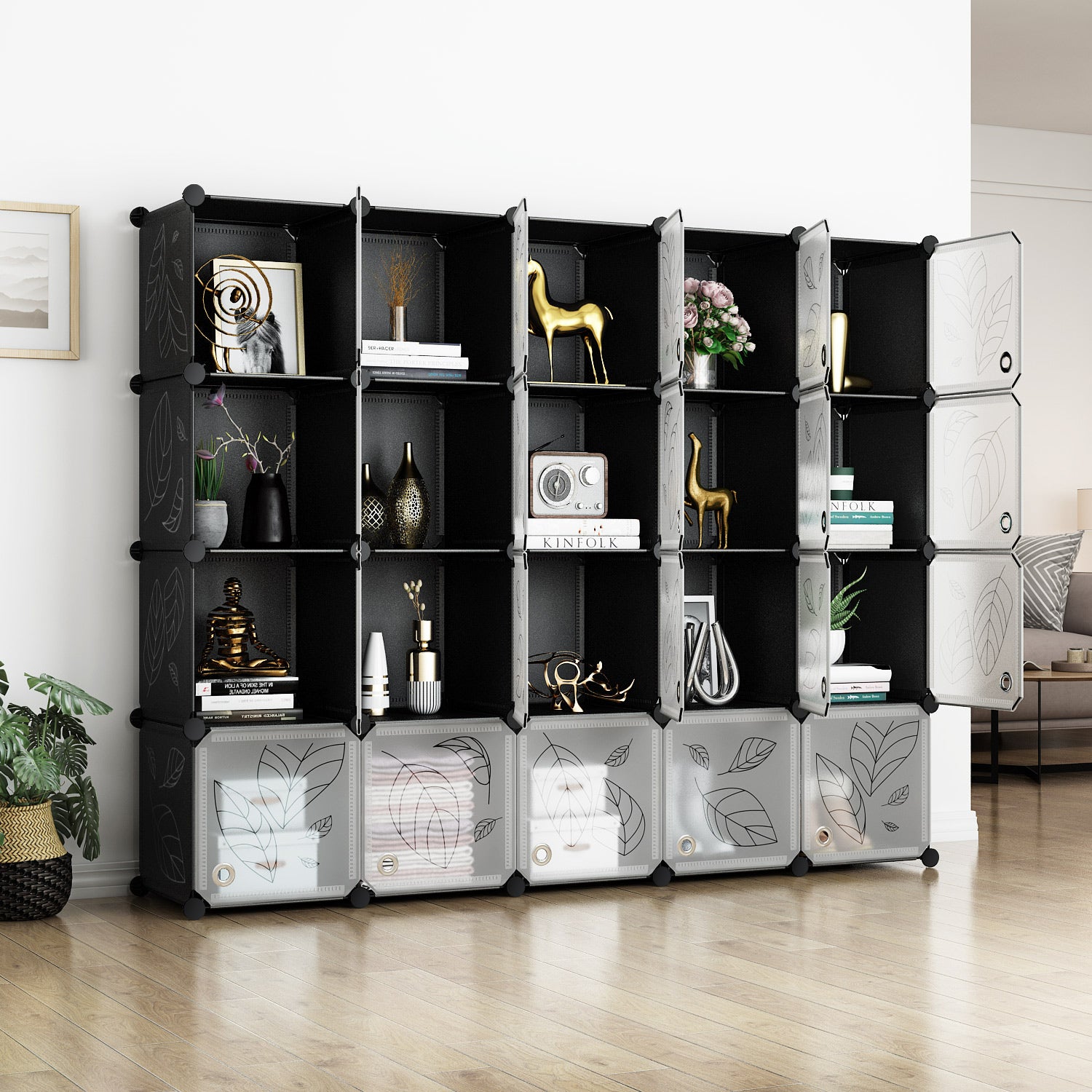 https://www.greenstell.com/cdn/shop/products/LivingRoomDIYCubeStorage20CubesBlackWithWhiteDoors_2400x.jpg?v=1604633802