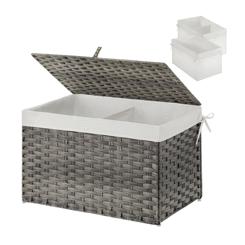 Greenstell Woven Storage Basket 65L Foldable