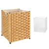 Greenstell Woven Waste Basket with Handles and 2 Liners