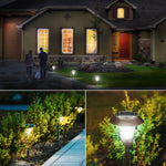 Greenstell solar landscape light brightens the night