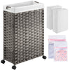 Greenstell Slim 30L Laundry Hamper with 2 Removable Liner Bags & 2 Mesh Bags